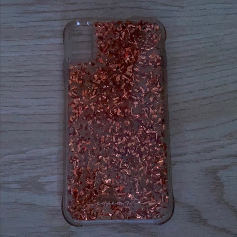 iPhone XS Max glitter case